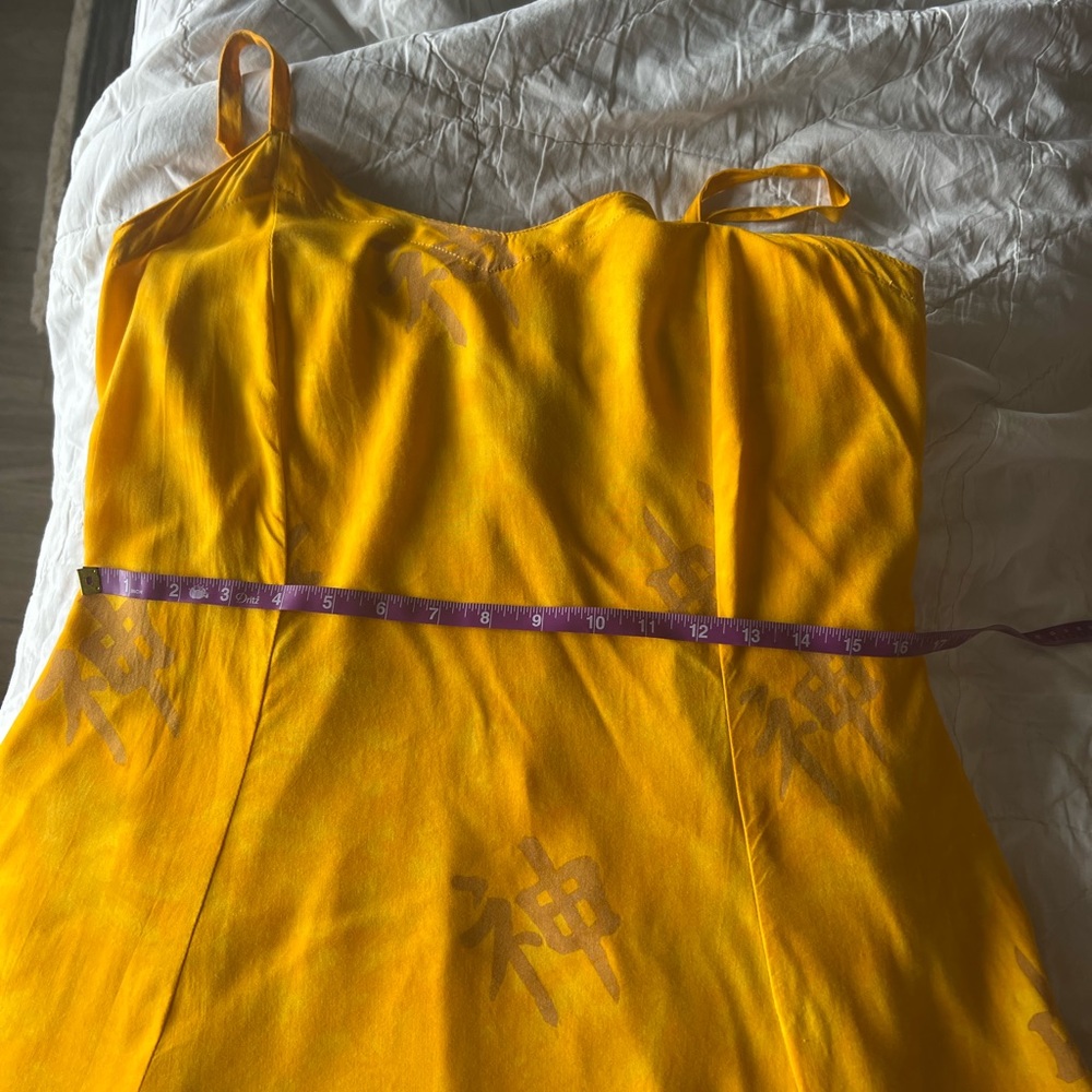 Rouche + Zip back Deity Dress - subtle tie dye - Picture 4 of 4